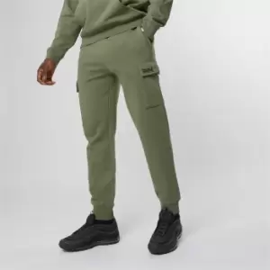 Lonsdale Essentials Cargo Joggers - Green