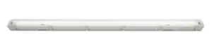 RS PRO 58 W Fluorescent Batten Light, 230 V Batten Single Batten, 1 Lamp, Anti-corrosive, 1.56 m Long, IP65