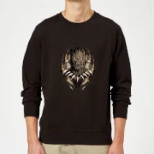 Black Panther Gold Erik Sweatshirt - Black - XXL