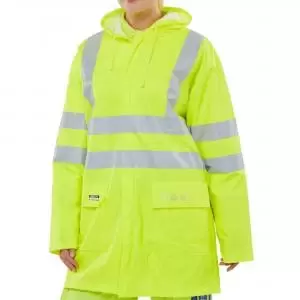 Beeswift Fire Retardant Anti-Static Jacket Saturn Yellow 2XL