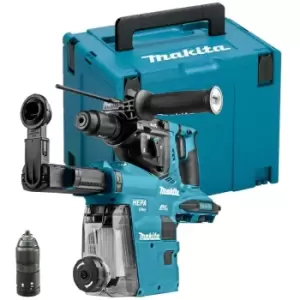 Makita DHR281ZWJ 36v / 18v LXT Twin SDS Brushless Hammer Drill + Dust Extractor