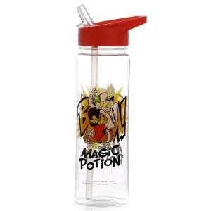 Shatterproof Tritan Reusable 550ml Plastic Water Bottle with Flip Straw - Asterix Magic Potion