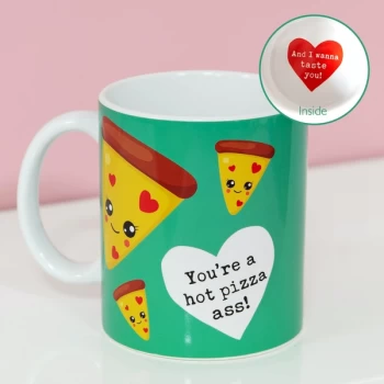 For Your Eyes Only Hidden Message Mug - I Wanna Taste You