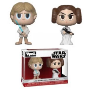 Star Wars Princess Leia & Luke Skywalker Vynl.