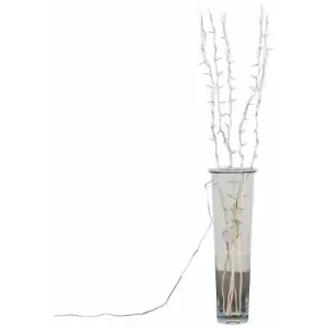 Minisun - 1.2M Decorative Twig Lights Floor Lamp - Cream