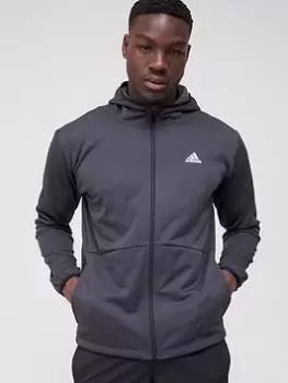 Adidas Train 365 Zip Hoodie - Black