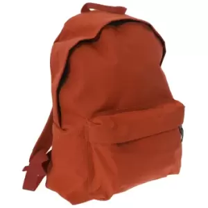 Bagbase Fashion Backpack / Rucksack (18 Litres) (Pack of 2) (One Size) (Rust)