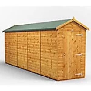 Power Garden Shed 184PAW Golden Brown 18x4