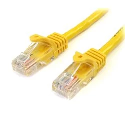 StarTech.com 10ft Cat5e Yellow Snagless RJ45 UTP Cat 5e Patch Cable