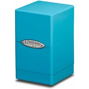 Ultra Pro Light Blue Satin Tower Deck Box