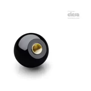 Elesa - plx Spherical knobs Duroplast Boss with threaded hole PLX.40 B-M10