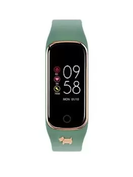 Radley Ladies Series 8 Palm Leaf Green Silicone Strap Watch