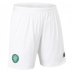 New Balance Celtic Home Shorts 2019 2020 Junior - White