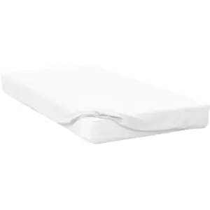 Belledorm 200 Thread Count Egyptian Cotton Ultra Deep Fitted Sheet (Superking) (White) - White