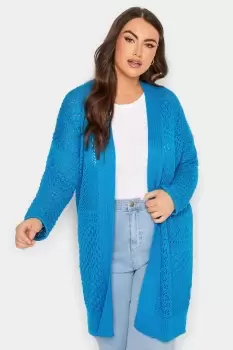 Pointelle Longline Cardigan