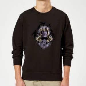 Avengers Endgame Warlord Thanos Sweatshirt - Black - XL