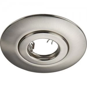 KnightsBridge Recessed Downlight Hole Converter Kit - Brushed Chrome