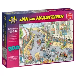 Jumbo Jan Van Haasteren The Soapbox Race 200th Jigsaw Puzzle - 1000 Pieces