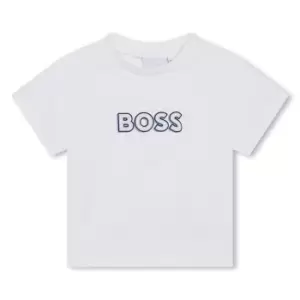 Boss Lrg Lgo Tee Bb32 - White