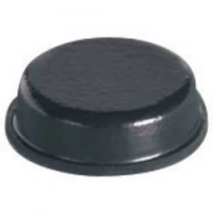 Foot self adhesive circular Black x H 9.5mm x 3.2mm PB Fa