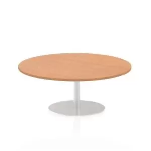 Italia Poseur Table Round 1200 Top 475 High Oak