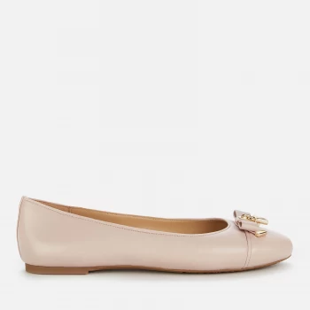 Michael Kors Womens Alice Leather Ballet Flats - Soft Pink - UK 6