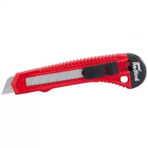 Draper Redline Retractable Segment Blade Knife, 18mm