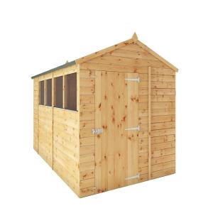 Mercia Garden Products Mercia 10 x 6ft Shiplap Apex Shed Wood