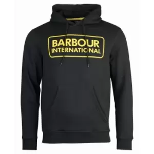 Barbour International Pop Over Hoodie - Black