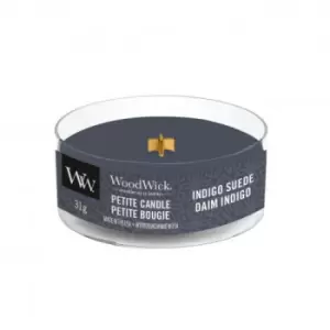 Woodwick Indigo Suede Scented Candle Petite