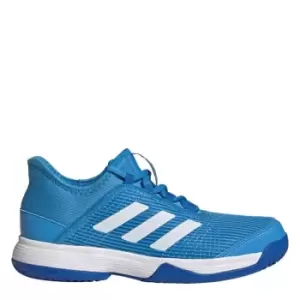 adidas Adizero Club Tennis Shoes Kids - Pulse Blue / Cloud White / Glo