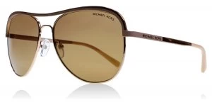 Michael Kors Vivianna I Sunglasses Pink / Gold 11072T Polariserade 58mm