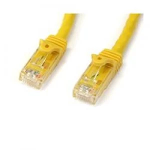 StarTech.com 100ft Yellow Gigabit Snagless RJ45 UTP Cat6 Patch Cable