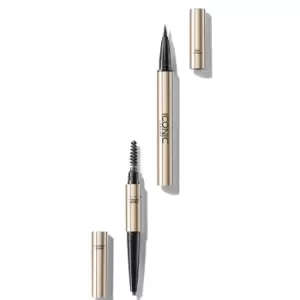 Iconic London Triple Precision Brow Definer 0.33g (Various Colours) - Chocolate Brown