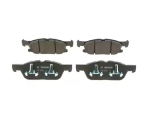 Bosch Brake pad set FORD,FORD USA 0 986 424 326 1884555,2404736