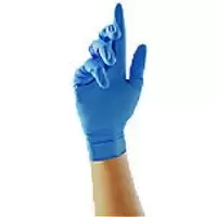 UNICARE Disposable Gloves Latex Small (S) Blue Pack of 100