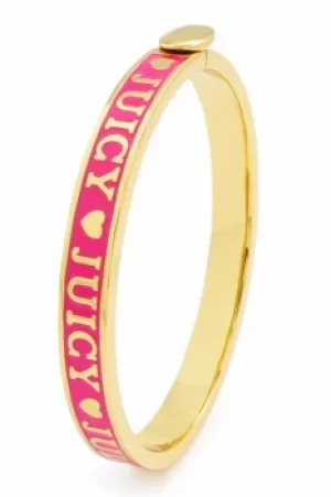 Juicy Couture Jewellery Enamel Juicy Hinged Bangle JEWEL WJW907-678-U