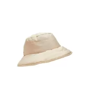 I Saw It First Nylon Puffy Bucket Hat - Nude