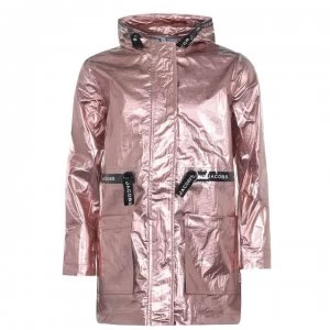 Marc Jacobs Junior Girls Rain Jacket - Pink Copper 596