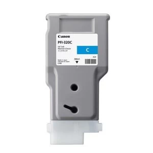 Canon PFI320C Cyan Ink Cartridge