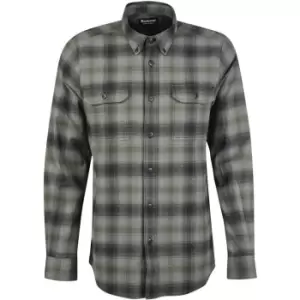 Barbour International Hatch Check Shirt - Green