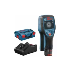 Bosch Professional Wall Scanner D-tect 120 (Max. Detection Depth Plastic Pipes/Wooden Studs/Live Cable/Magnetic Metal/Non-Magnetic Metal: