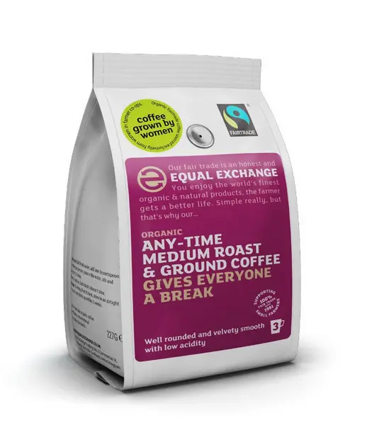 Equal Exchange Organic Medium Roast Ground Coffee 227g