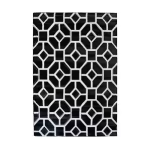 Homemaker Daytona Rug Geo Black 080X150Cm