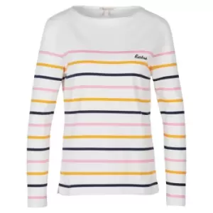 Barbour Womens Hawkins Top Cloud Stripe 14