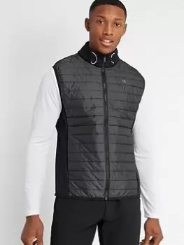 Calvin Klein Golf Hybrid Gilet, Black Size XL Men