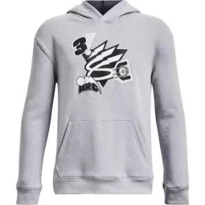 Under Armour Armour Curry Splash OTH Hoodie Junior Boys - Grey