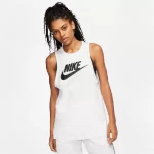 Nike Sportswear Womens Muscle Tank - White