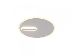 Ceiling 37cm Round, 30W LED, 4000K, 2100lm, Sand White