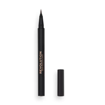 Makeup Revolution Hair Stroke Brow Pen 0.5ml (Various Shades) - Medium Brown